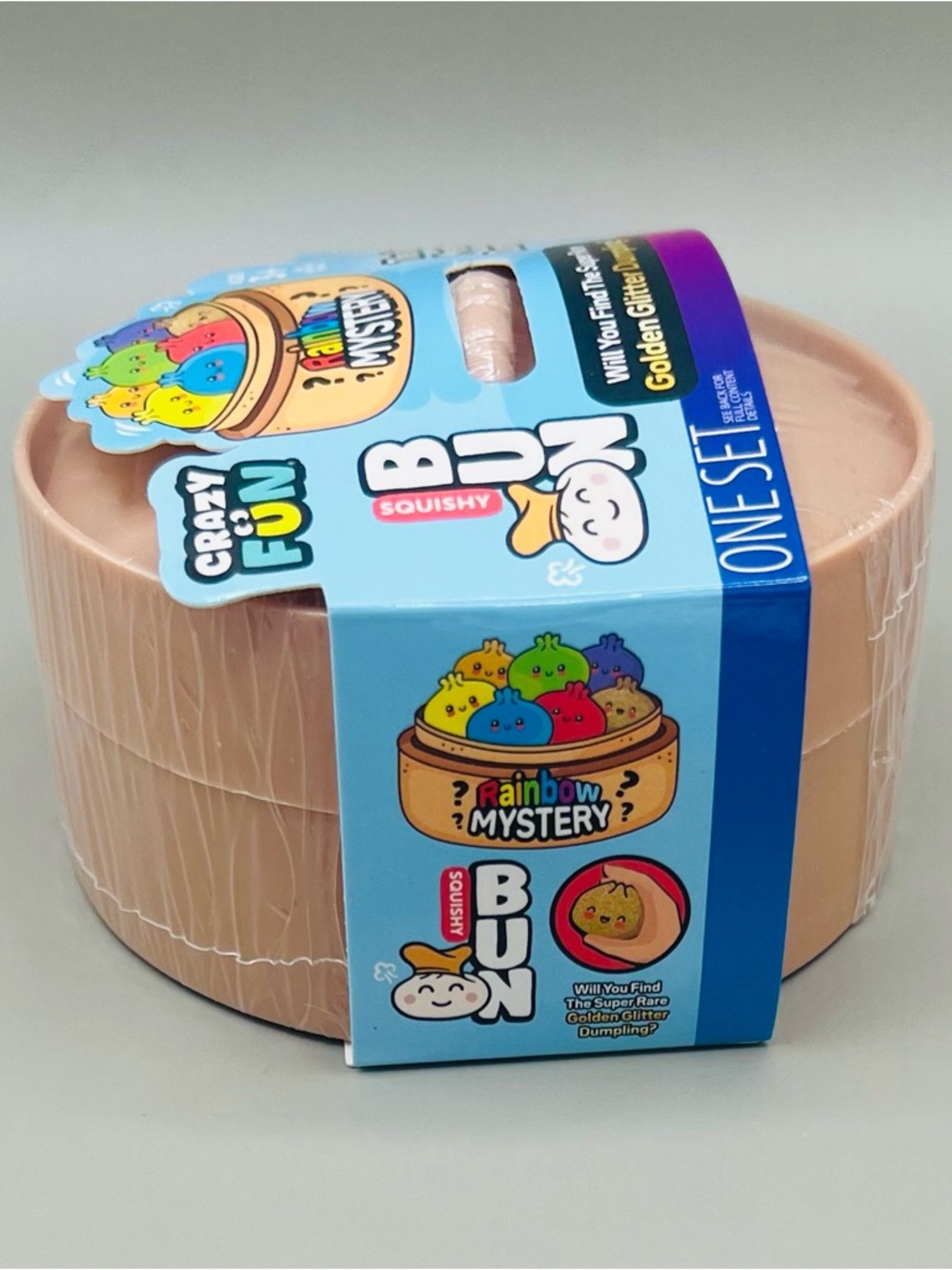 Crazy Fun Rainbow🌈 Mystery Dumpling Squishy Bun ~ Five and Below~ NEW - Picture 3 of 6